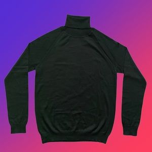 SANDRO Paris Men's Black Turtleneck